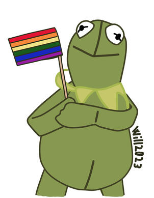 Gustavo bandera LGBTQ+