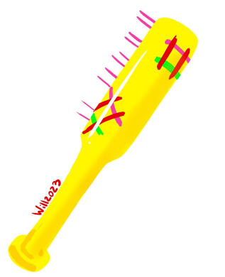 Payasos asesinos del espacio bate fanart