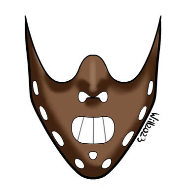 Hannibal máscara fanart
