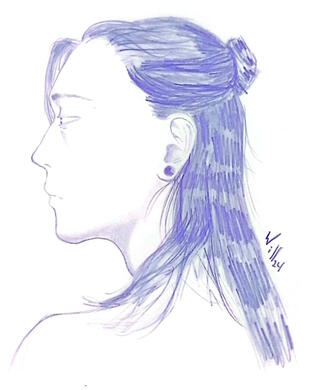 Geto fanart a lápiz