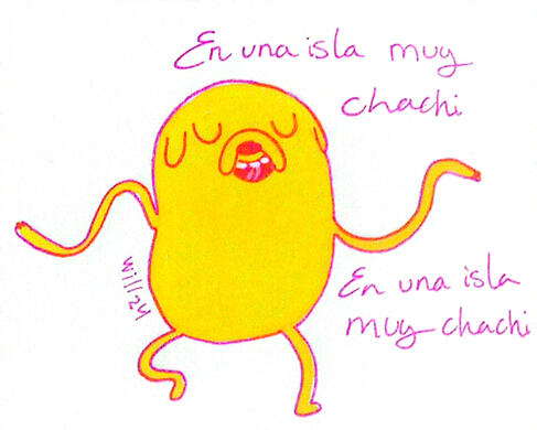 Una isla muy chachi