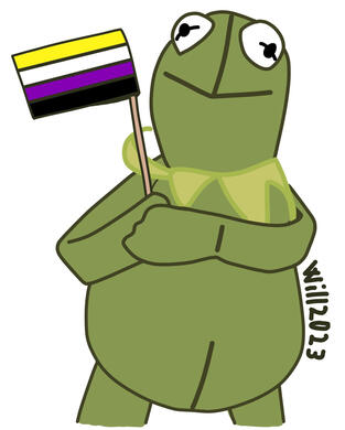 Gustavo bandera no binaria