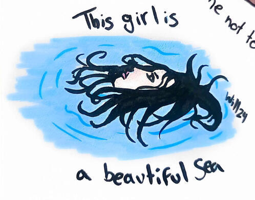 Sing street fanart beautiful sea