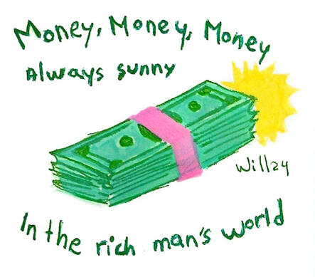 ABBA fanart money money money