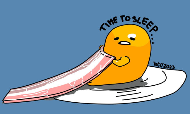 Gudetama hora de dormir
