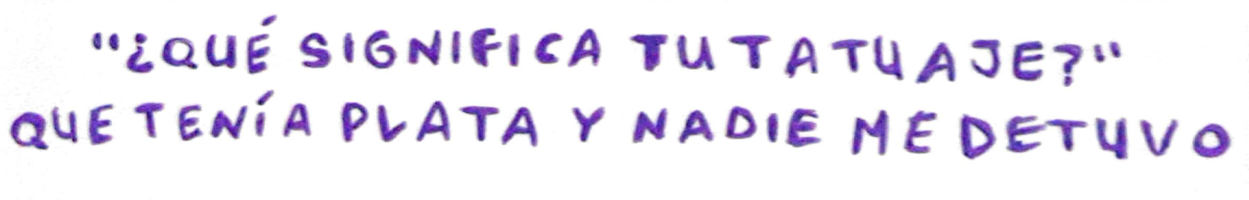 ¿Qué significa tu tatuaje?