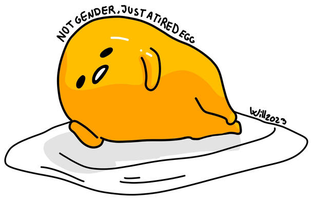(A)Gudetama not gender