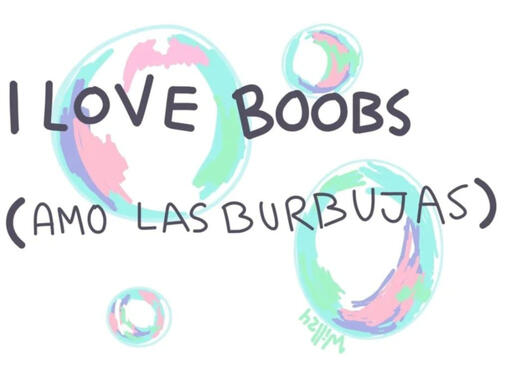 Amo las burbujas