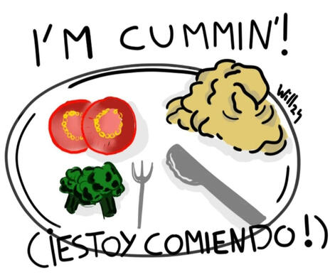 Estoy comiendo