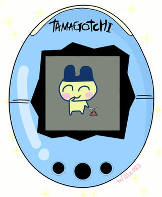 (A)Mametchi con caca