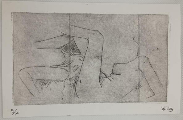 Punta seca lésbica en tetrabrik 5/7 6€