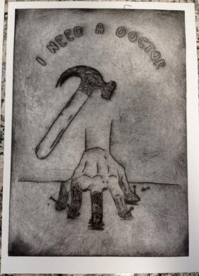 (A) Punta seca I need a doctor