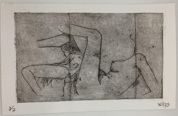 Punta seca lésbica en tetrabrik 3/7 6€