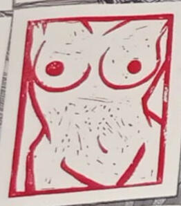 (A) Linograbado Oppai ga daisuki 3