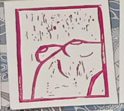 (A) linograbado おっぱい が だいすき。