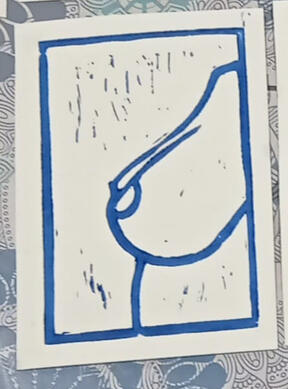 Linograbado I like boobs 4 - 5€