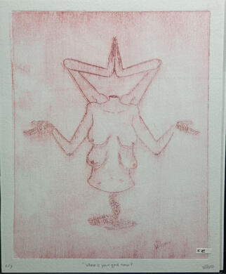 Punta seca Where is your god now 6/7 - 6€