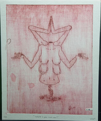 Punta seca Where is your god now 5/7 - 6€